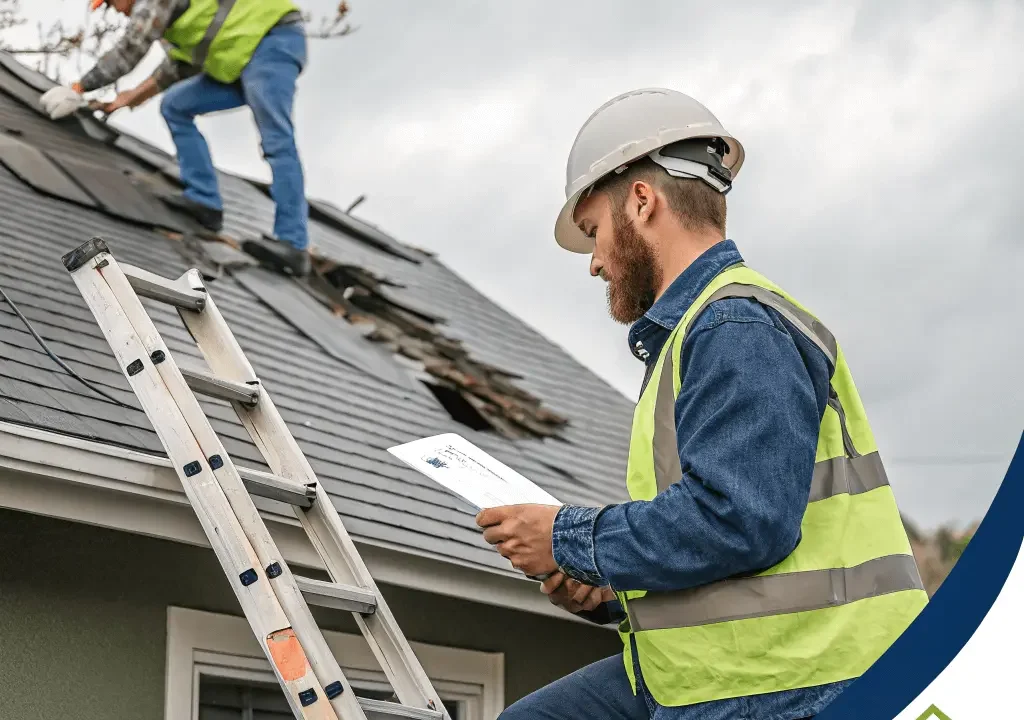How Roof Repair Contractors Work With Insurance Companies After a Storm