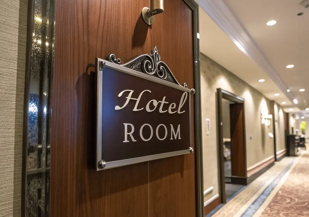 Hotel Room Signs Are An Important Detail That Everyone Notices